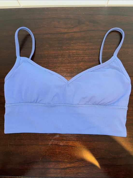 lululemon athletica Other - Lululemon Align Sweetheart Sports Bra - A/B cup - Size 6 - Pitch Blue